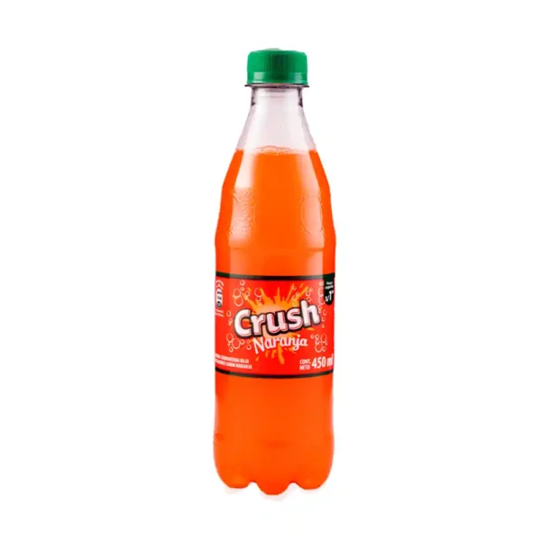 GASEOSA CRUSH SABOR NARANJA 450 ML